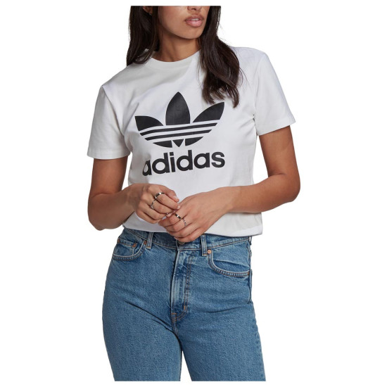 Adidas Γυναικεία κοντομάνικη μπλούζα Adicolor Classics Trefoil
